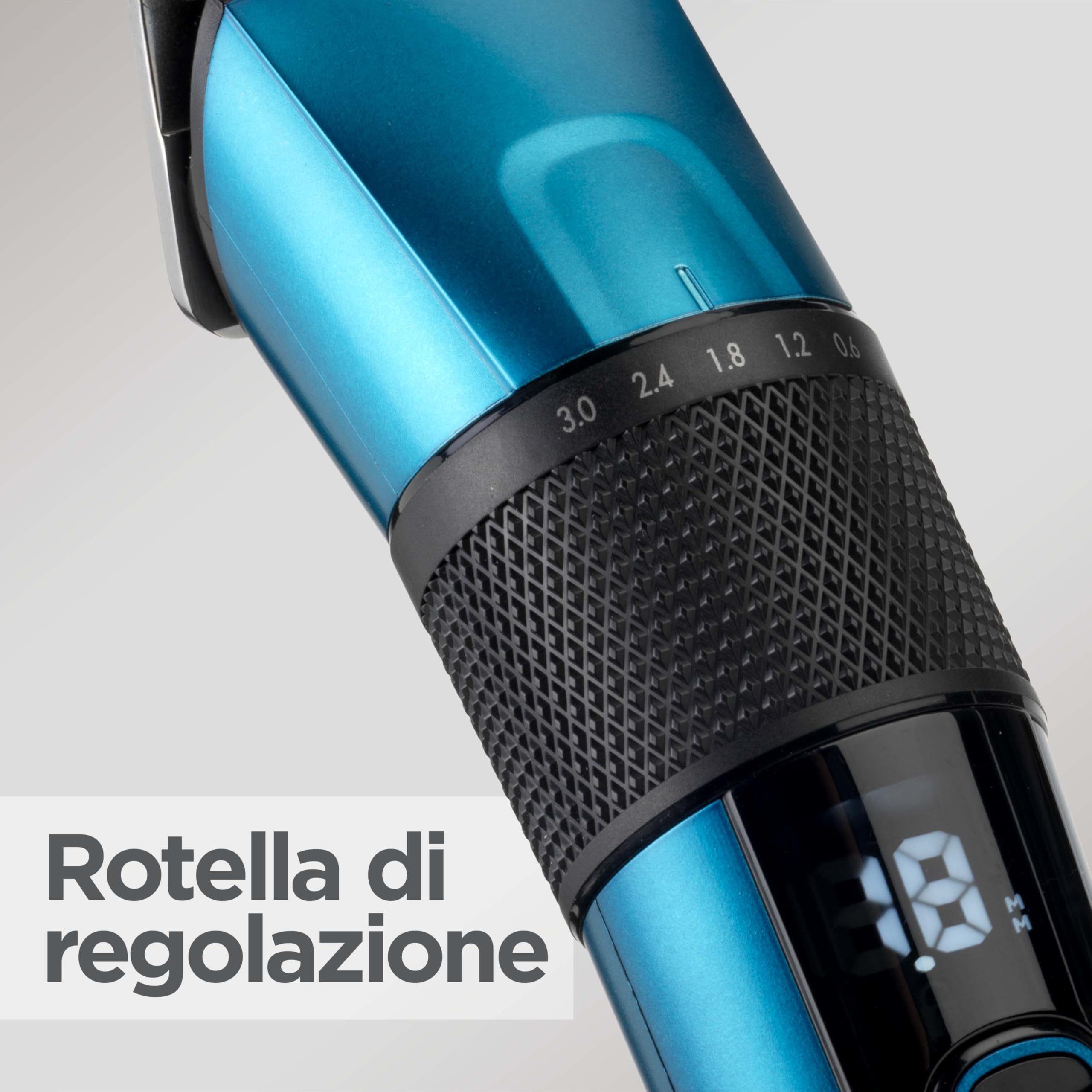 BaByliss Tagliacapelli Japanese Steel, batteria agli ioni di litio, autonomia 160min, Ricarica in 3h, Custodia inclusa, E990E