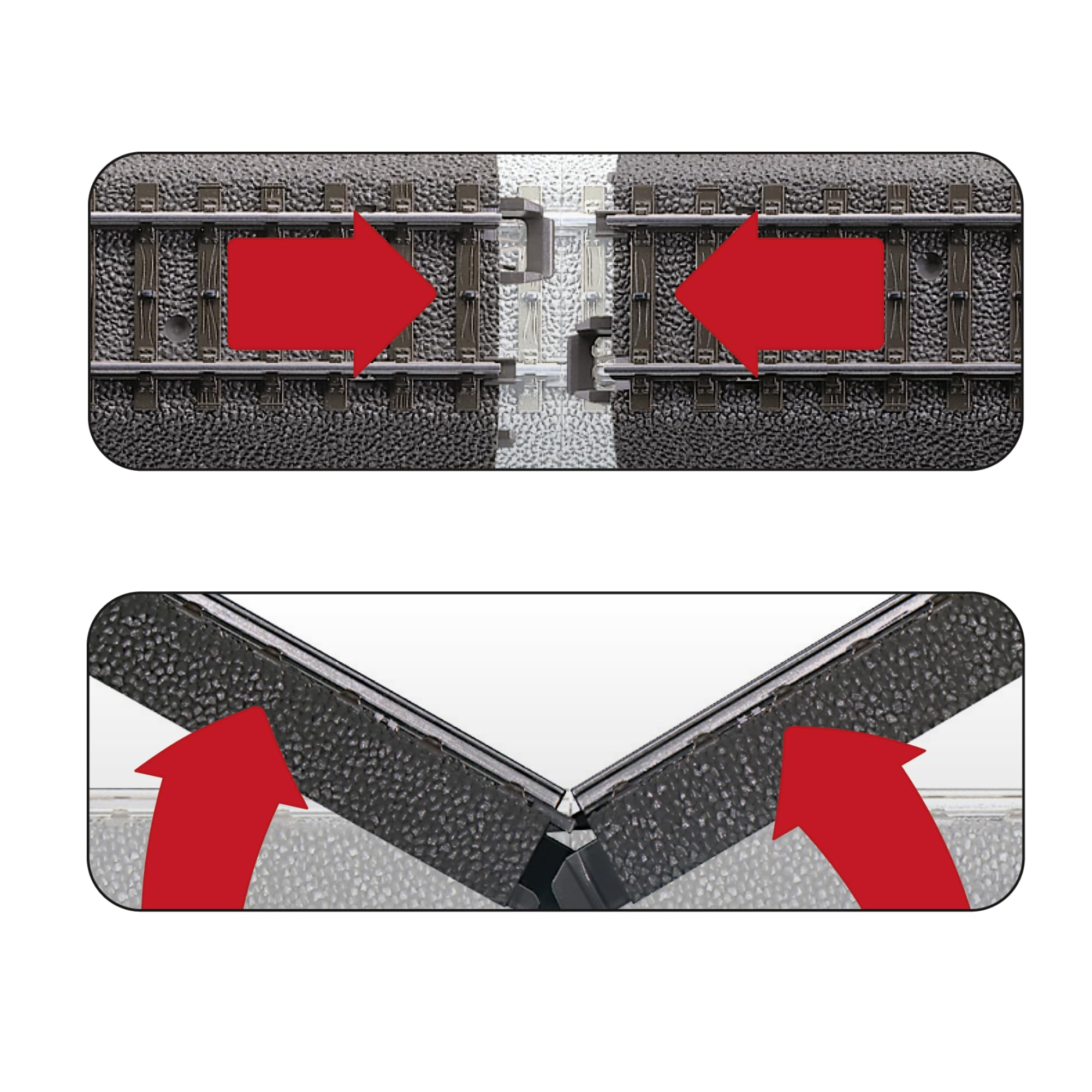 Märklin 24649 C-Gleis Kreuzung – Länge 103,3 mm – Abzweigwinkel 48,6° – Robustes Gleiselement für doppelte Verbindungen – vorbildgerechtes Design – Spur H0 – ab 15 Jahren (Packung mit 2)