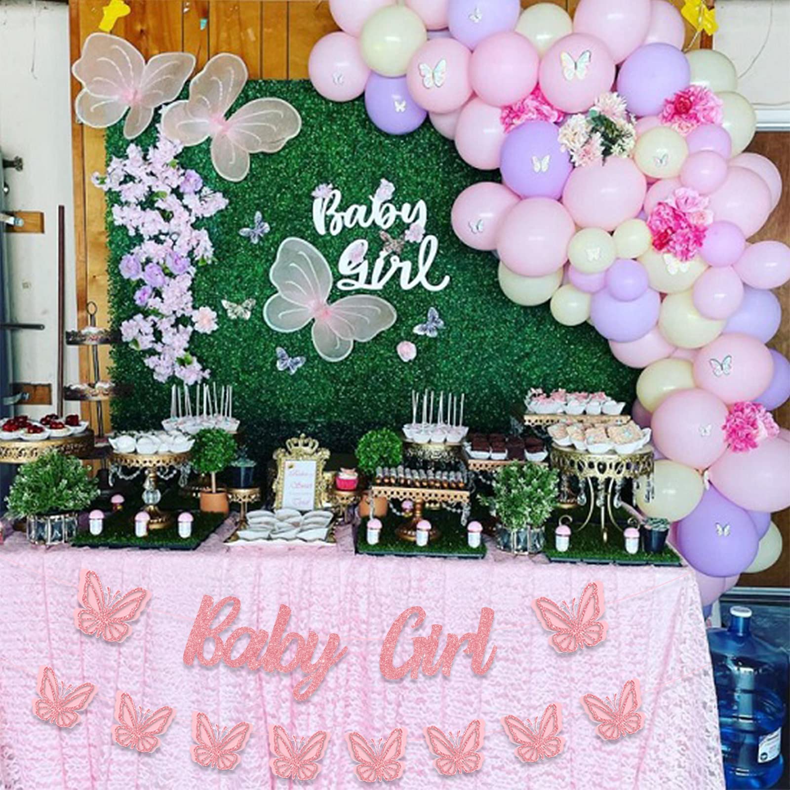 Suministros Para Baby Shower Con Temática De Mariposas Mariposas