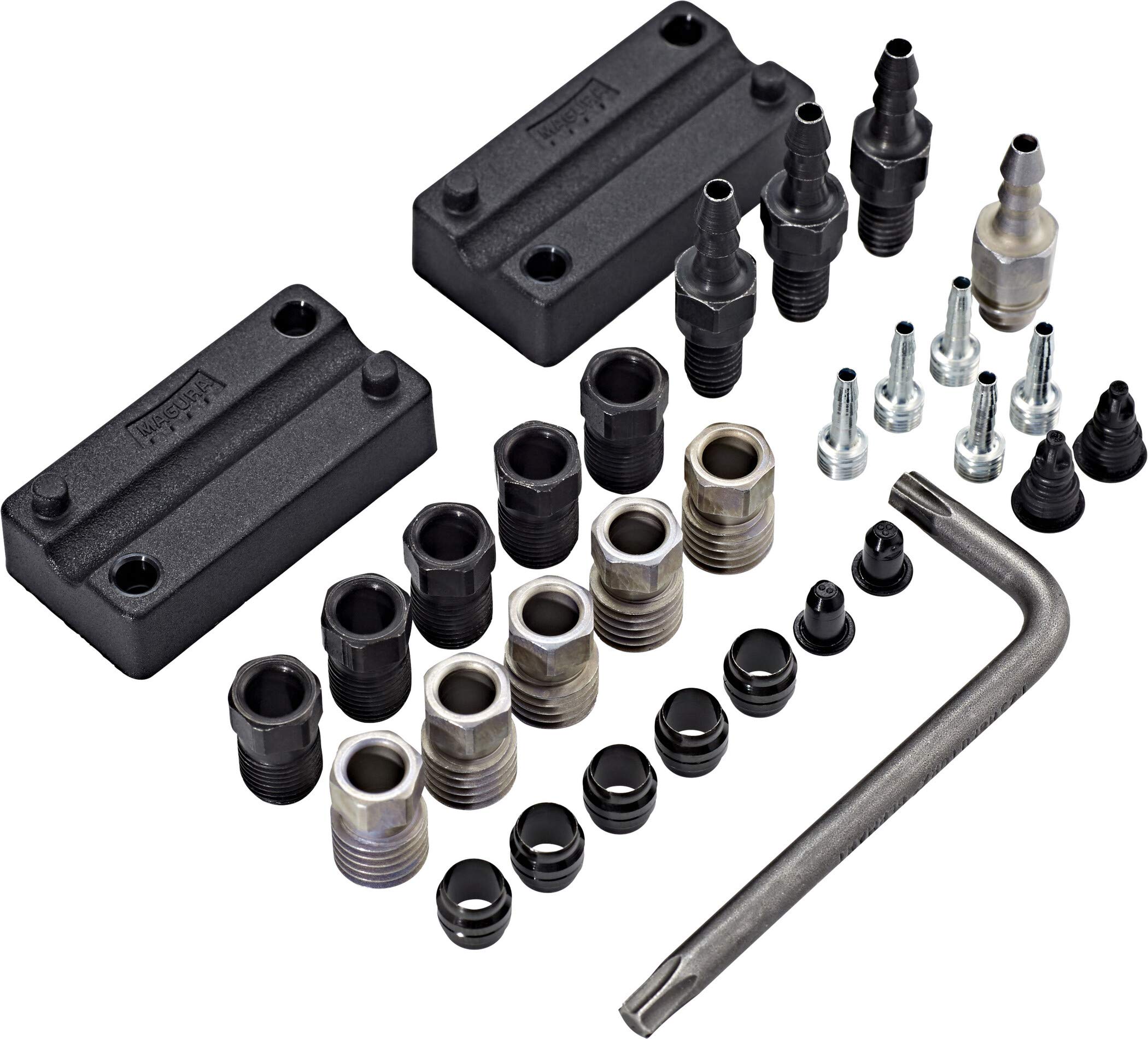 Adattatore Freni Moto Adattatore Spurgo Freni Laroal - Per Cilindro Principale, Lega Alluminio, Manuale Adattatore Pressione Fluido Freni