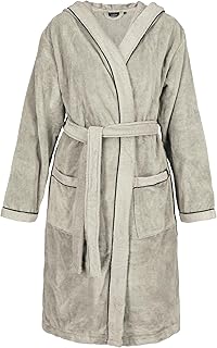 Schöner Wohnen Bademantel Damen & Herren Frottee 4 Farben mit Kapuze - Flauschig & Saugstark - Baumwolle-Mischgewebe, Doubleface - Ideal für Sauna & Zuhause