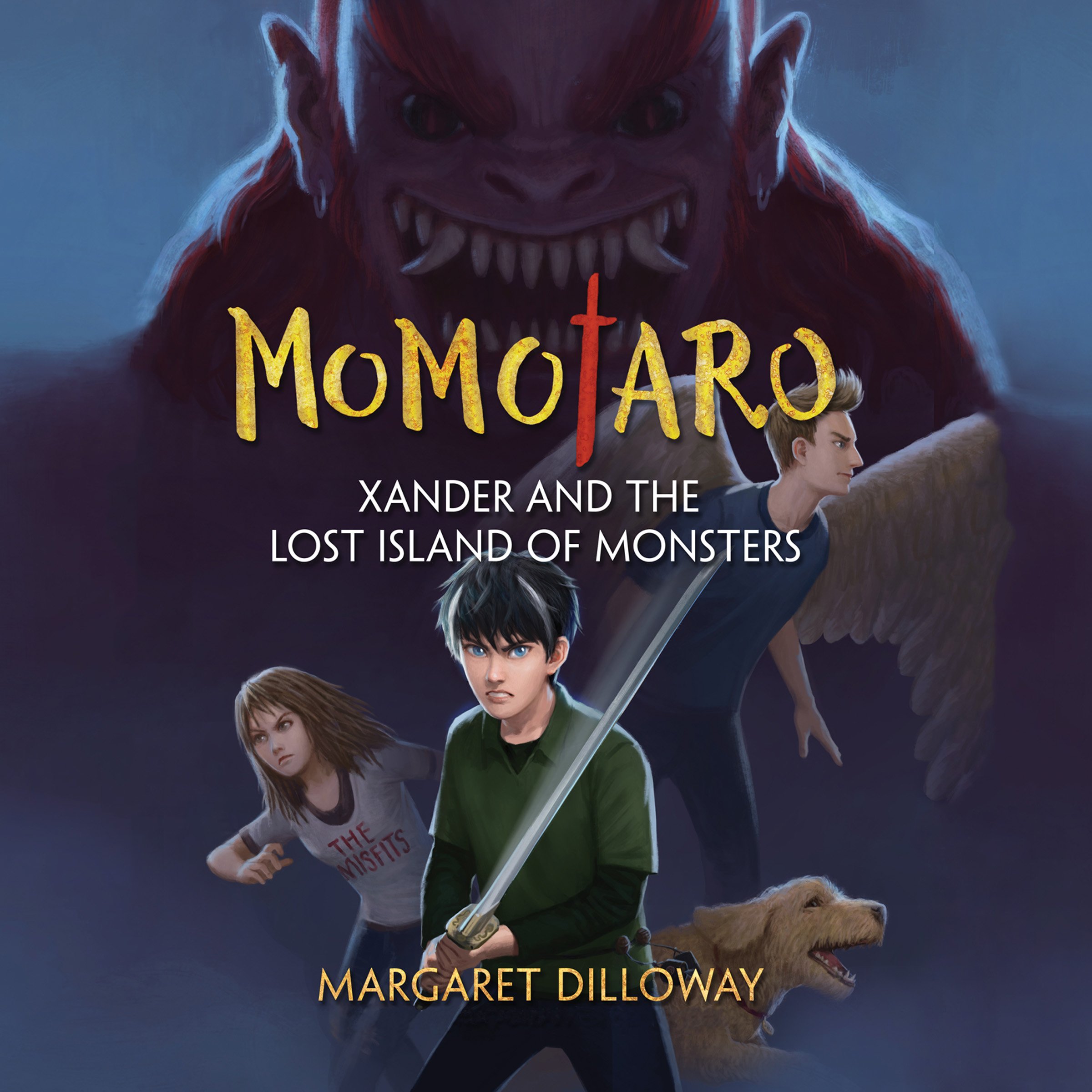 Cover art for Momotaro Xander and the Lost Island of Monsters