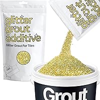 Vista 24 de Hemway Glitter Grout Tile Additive - Aditivo de lechada con purpurina para azulejos, 100 g/ 3.53 onzas, para azulejos de baño o cocina
