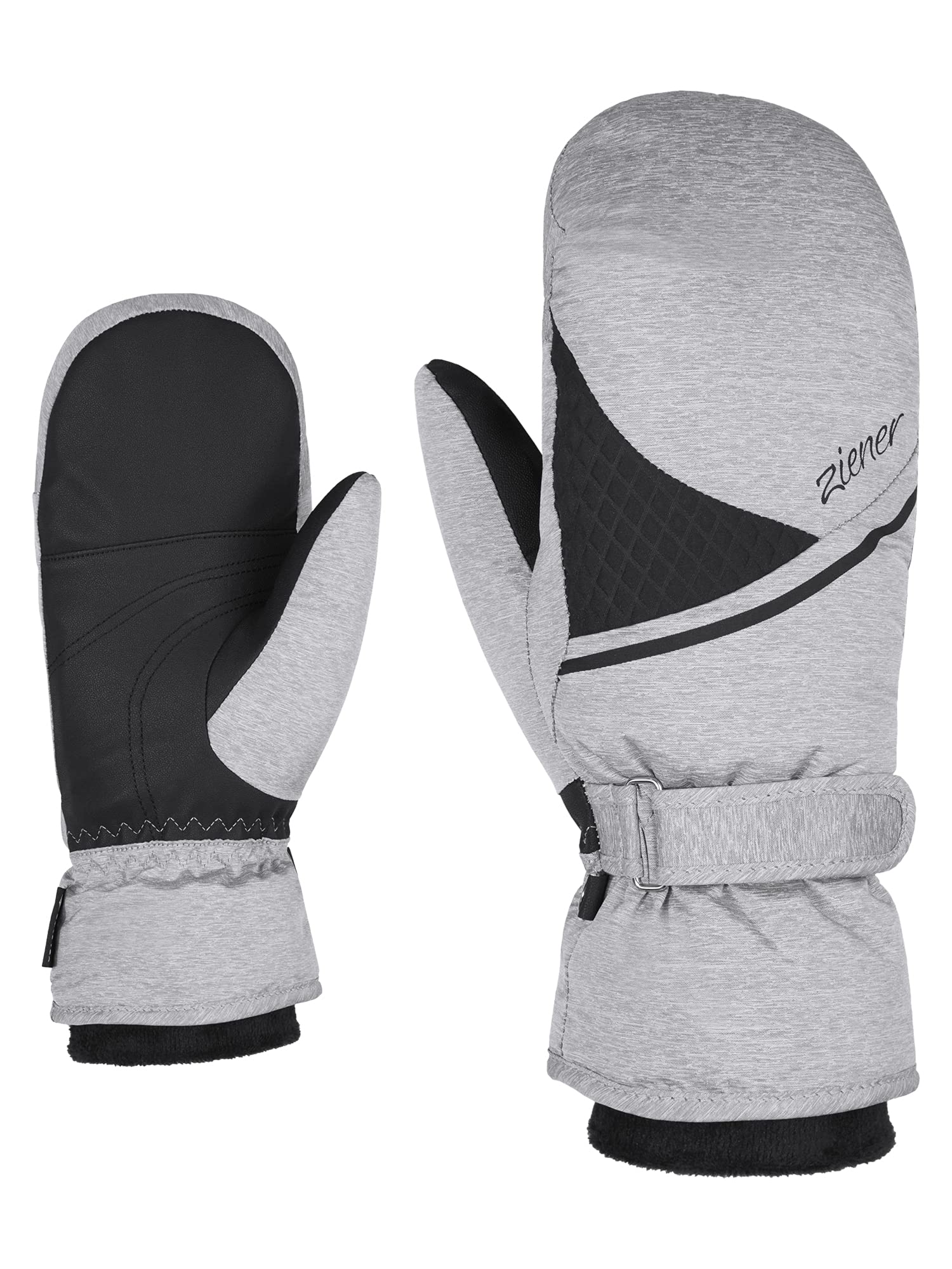 Ziener Kiani Mitten rękawice narciarskie/sporty zimowe | wodoszczelne, oddychające, ciepłe, Gore-Tex