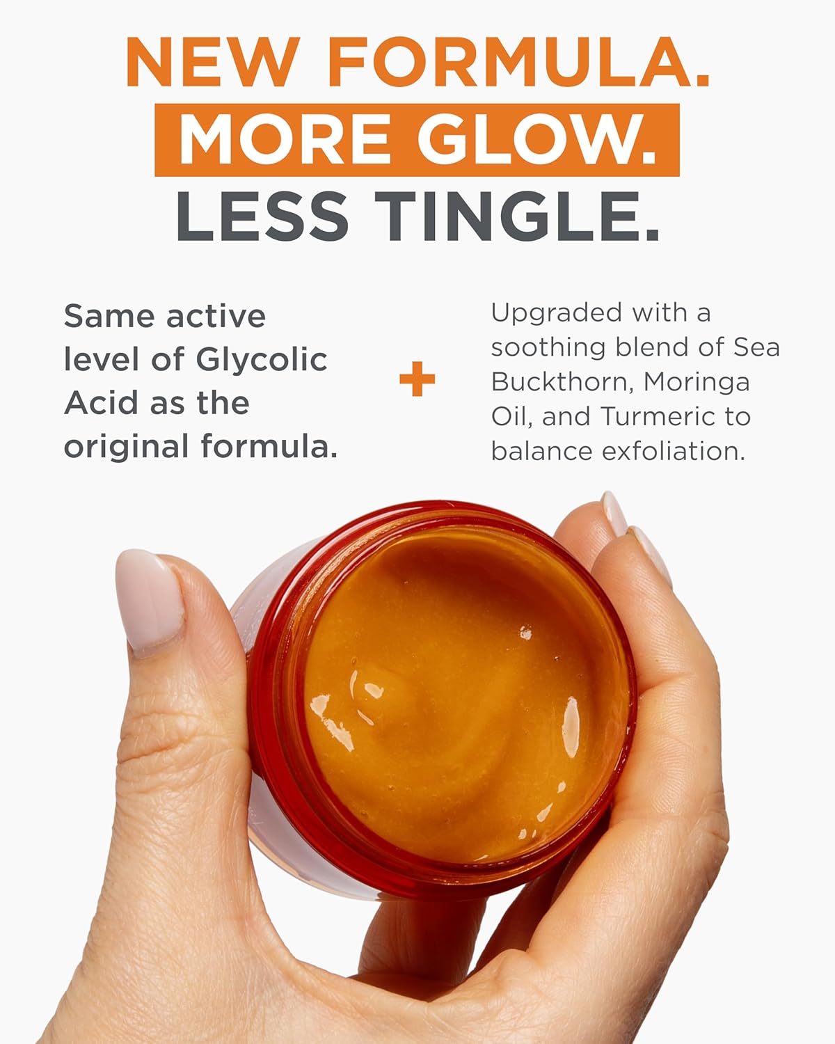 Andalou Naturals Pumpkin Honey Glycolic Mask (NEW FORMULA) - Exfoliating Face Mask with Glycolic Acid, Vitamin C for a Radiant Glow - Gentle Exfoliant Removes Dirt & Dry Skin Cells - 1.7 fl oz - Image 3