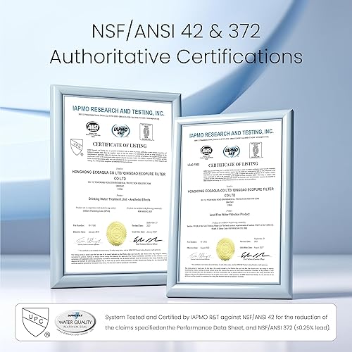 Miniatura 7 de Waterdrop Filtro de agua alcalino para encimera, 12 meses o 8,000 galones de larga duración, certificado NSFANSI 42 y 372, reduce los metales