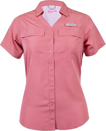 Habit Womens Short Sleeve Fishing Guide Shirt