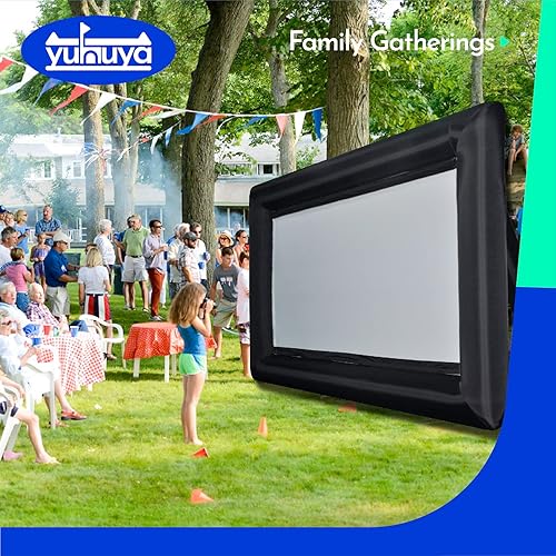 Miniatura 6 de Yuhuya Experimenta el mejor cine al aire libre con nuestra pantalla inflable de 22 pies