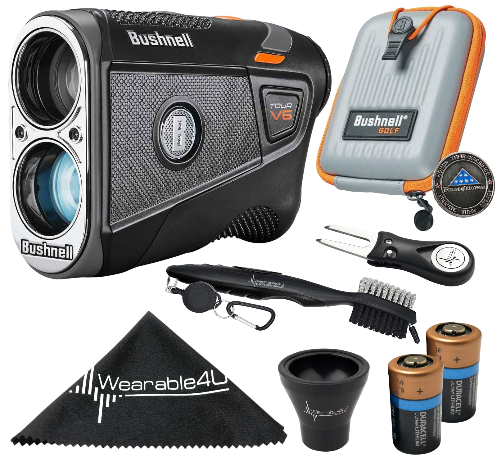 Bushnell Tour V6 Tour V6 Shift Laser Golf Rangefinder Wearable4u