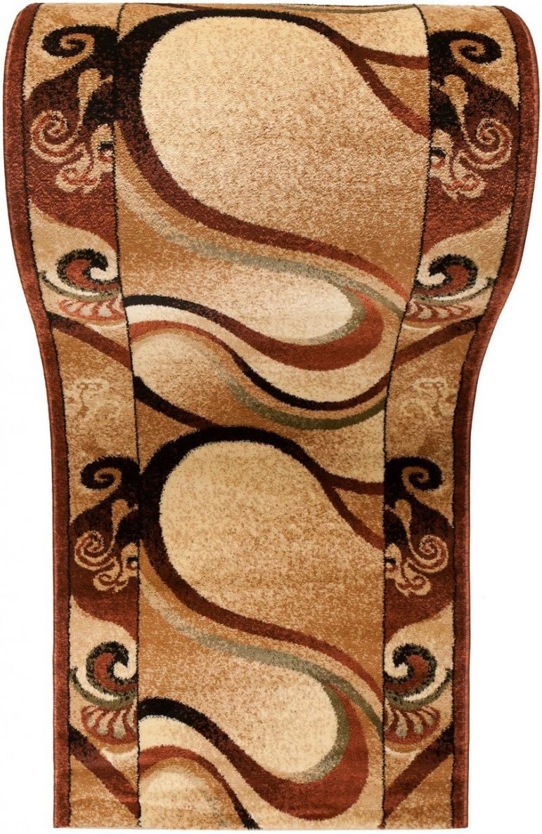 WE LOVE RUGS CARPETO ' Kirtan Collection To Measure Hallway Runner