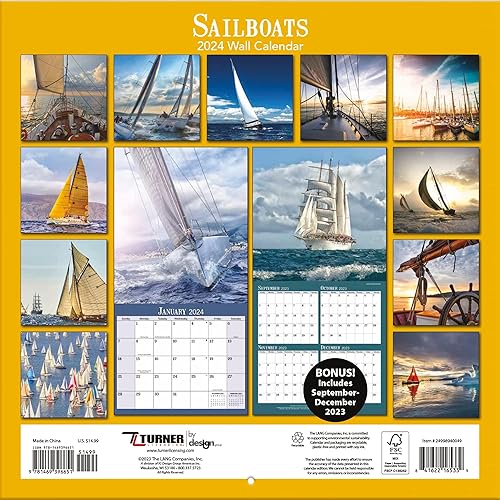 Miniatura 2 de Turner - Calendario fotográfico de pared con fotos de 12 x 12 pulgadas (24998940049)