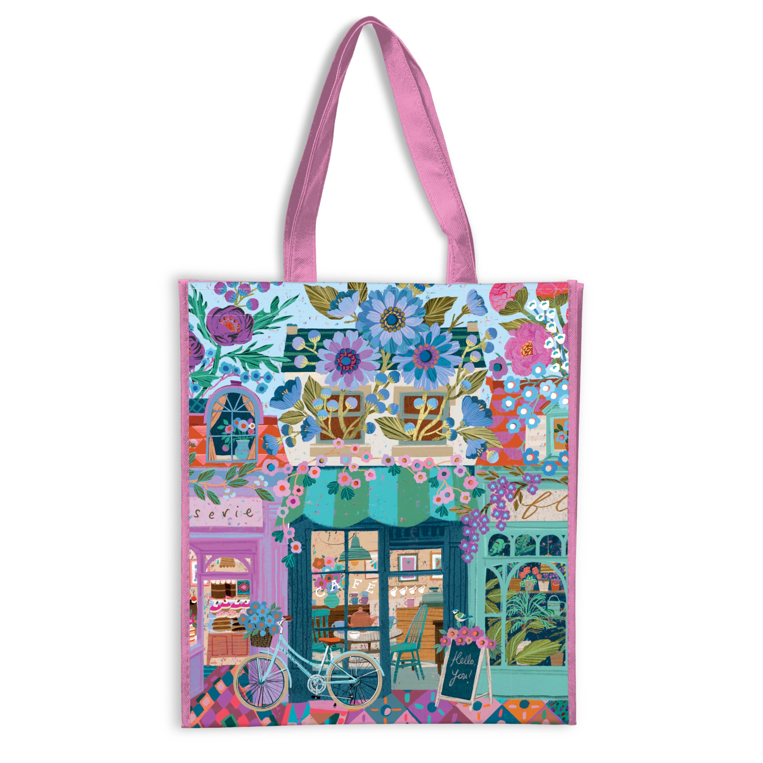 Open For Blossoms Reusable Shopping Bag by Galison (Tote bag)