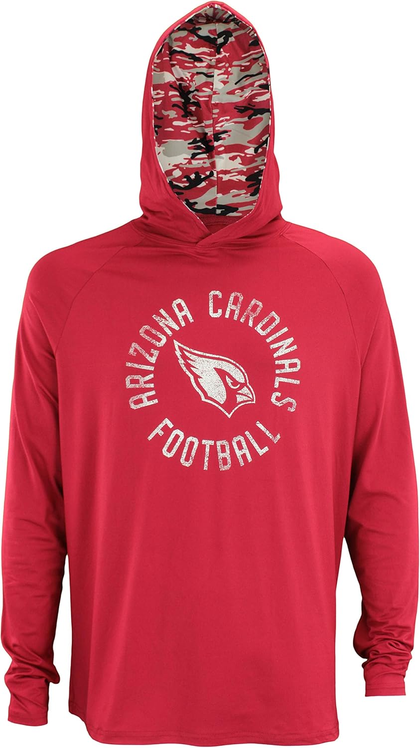 Zubaz NFL Team Lightweight Mini Camo Hoody