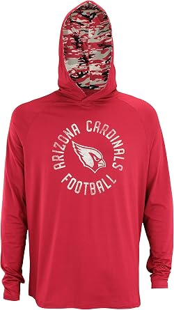 Zubaz NFL Team Lightweight Mini Camo Hoody