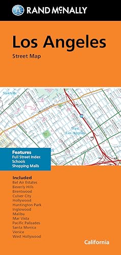 Rand McNally Folded Map: Los Angeles Street Map