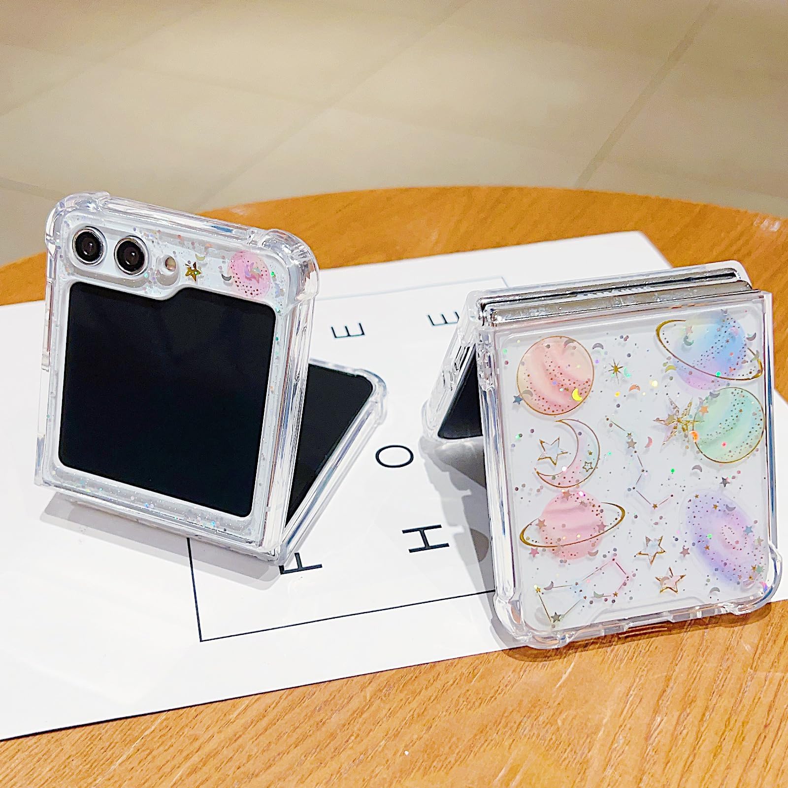 Amazon.com: Changjia for Samsung Galaxy Z Flip 7 FE/Z Flip 6 Clear