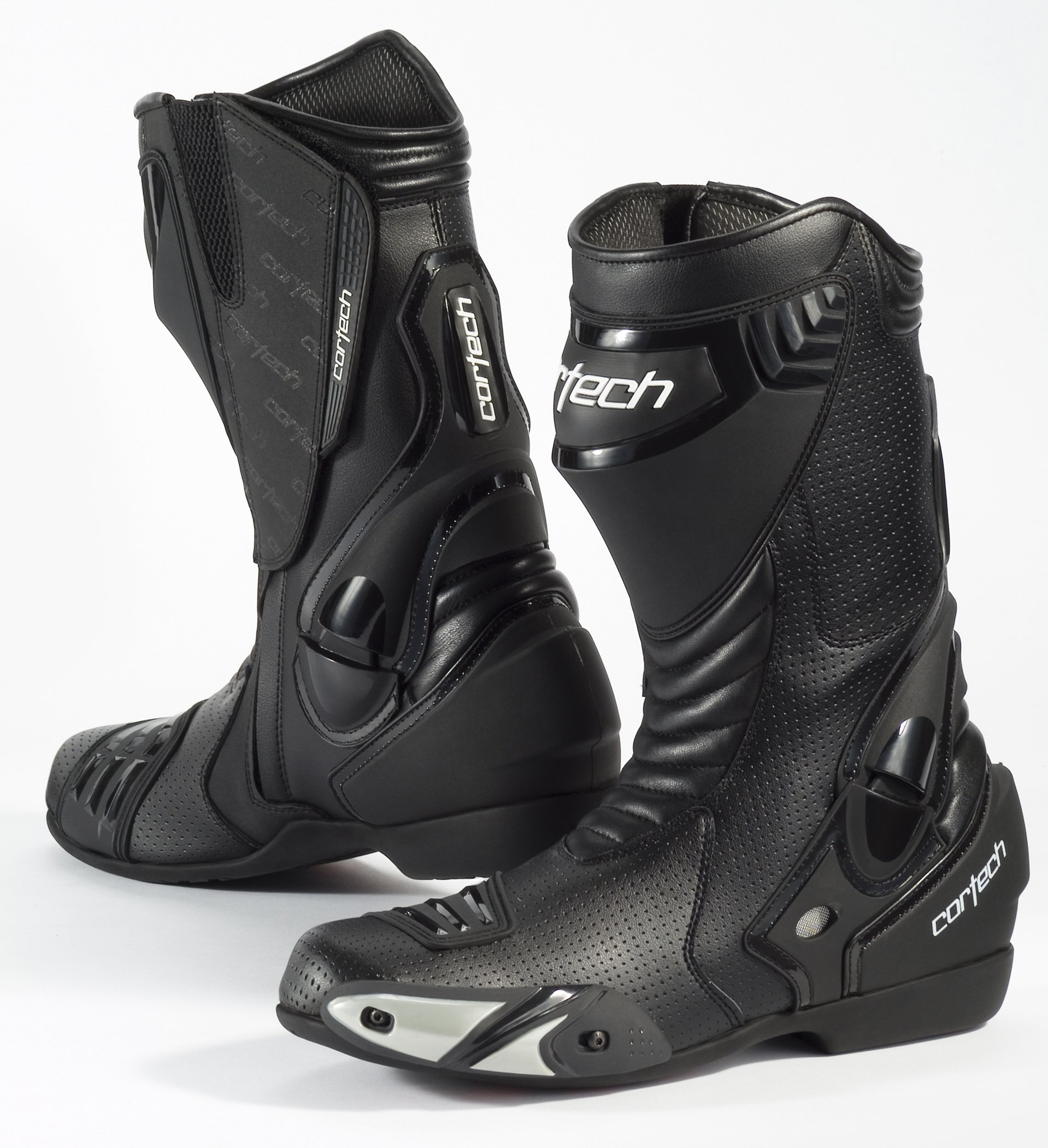 Cortech Men's Latigo Air Road Race Boot(Black, Size 11), 1 Pack
