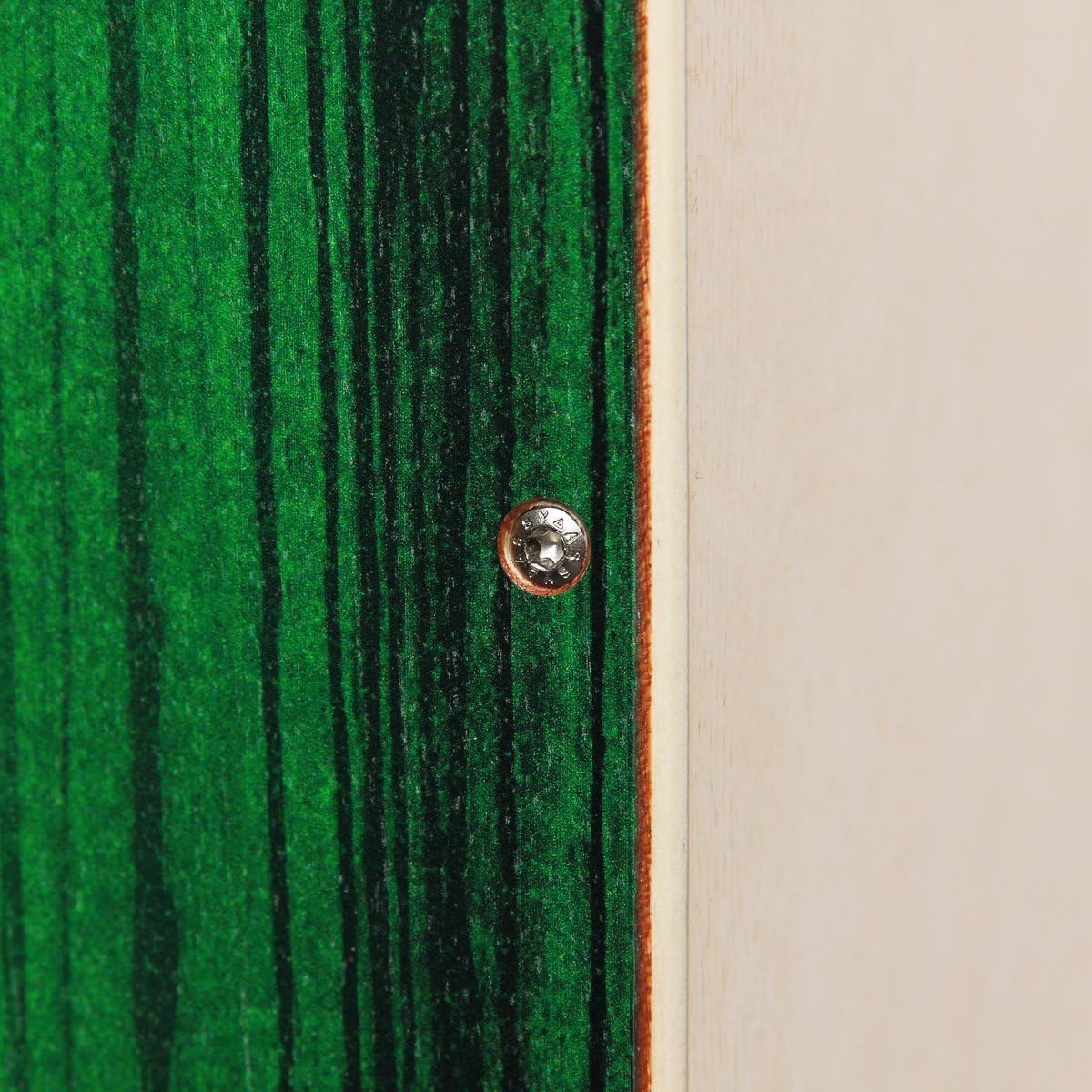 Sela SE 137 FR Varios Green Cajon Set with backpack, cajon pad, French cajon method, CD and DVD