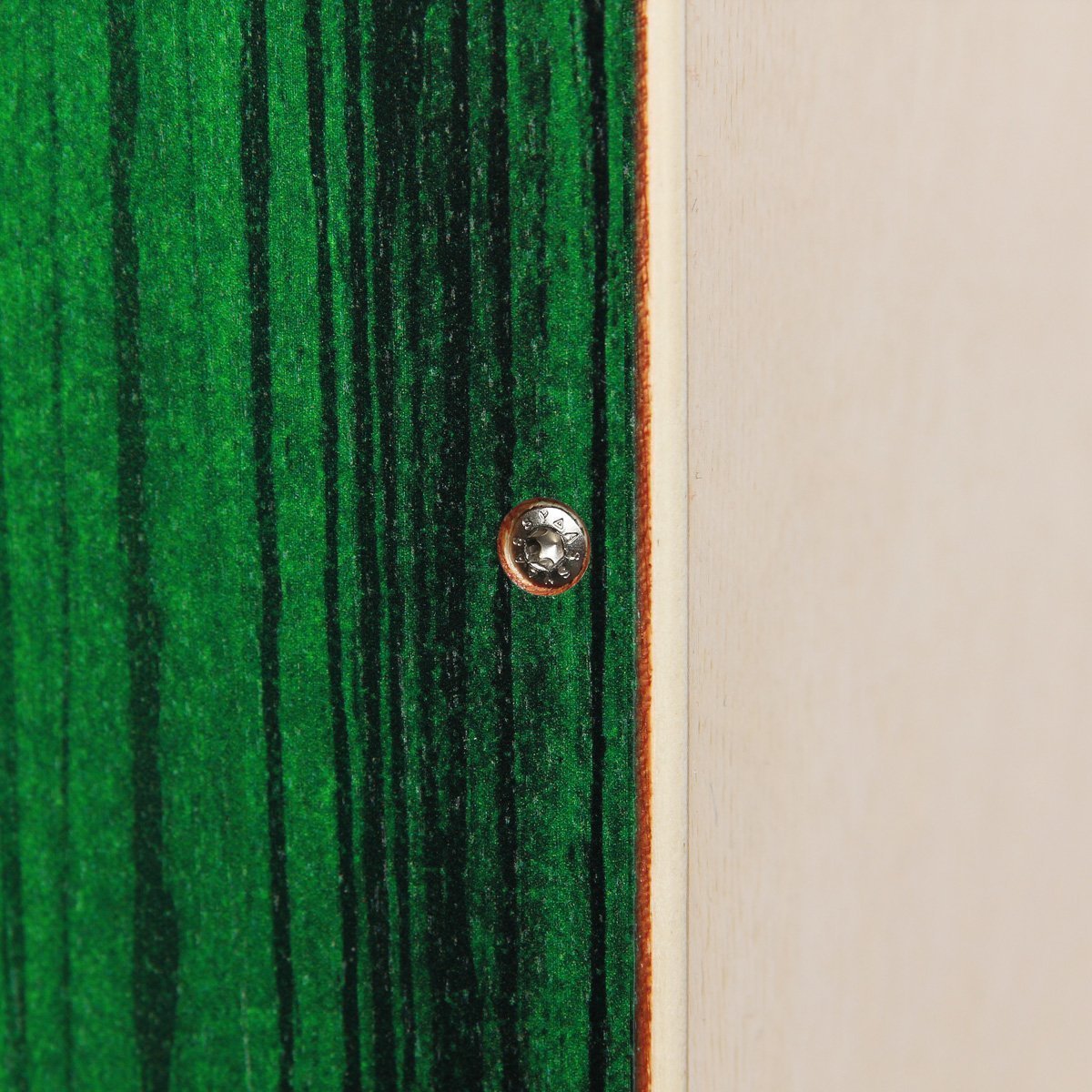 Sela SE 137 FR Set Cajon con Zaino, Pad e Libro in Francese, CD e DVD, Verde