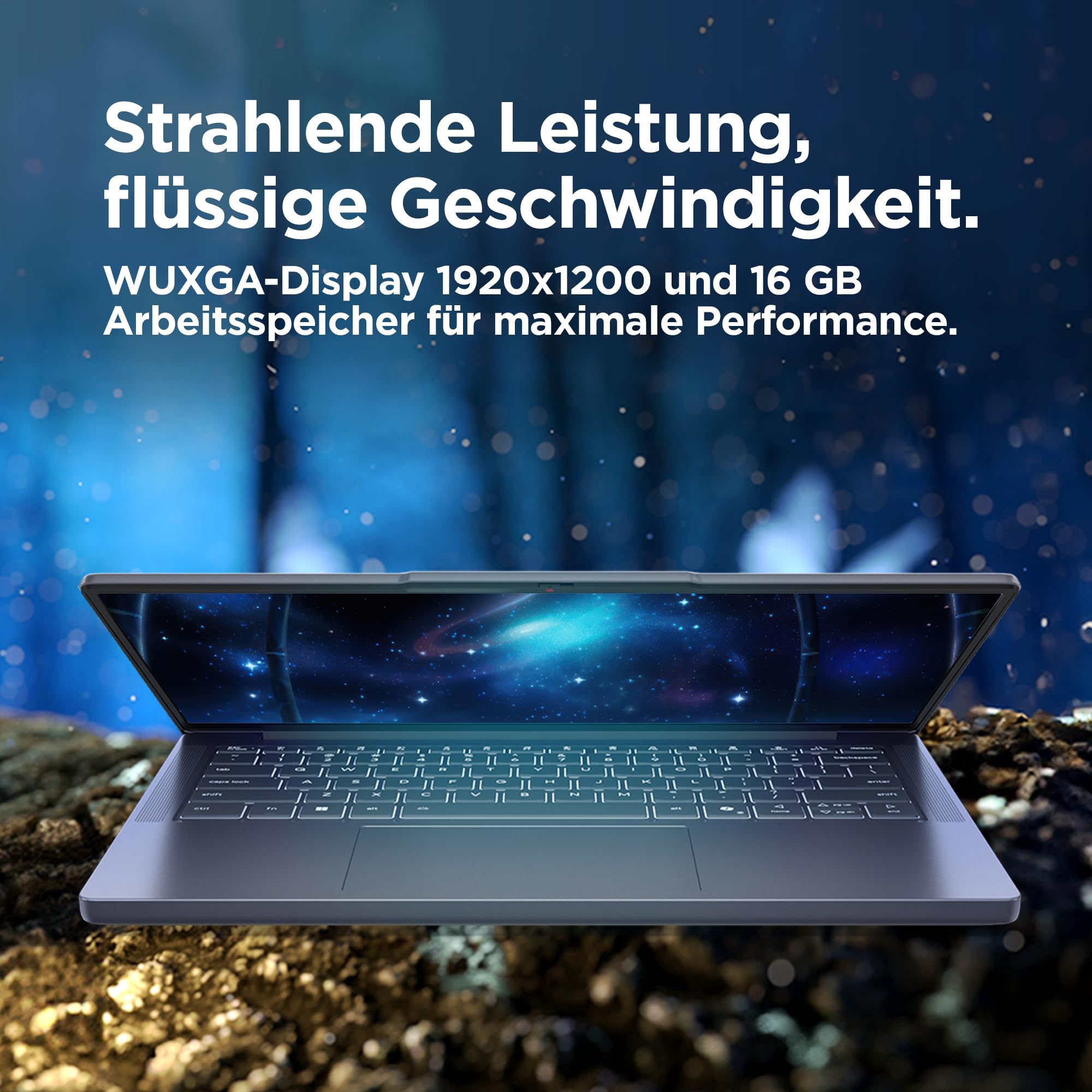 Lenovo IdeaPad Slim 3i Laptop 14" WUXGA Intel Core i5 13420H 16GB RAM 512GB SSD Win11 Luna Grau