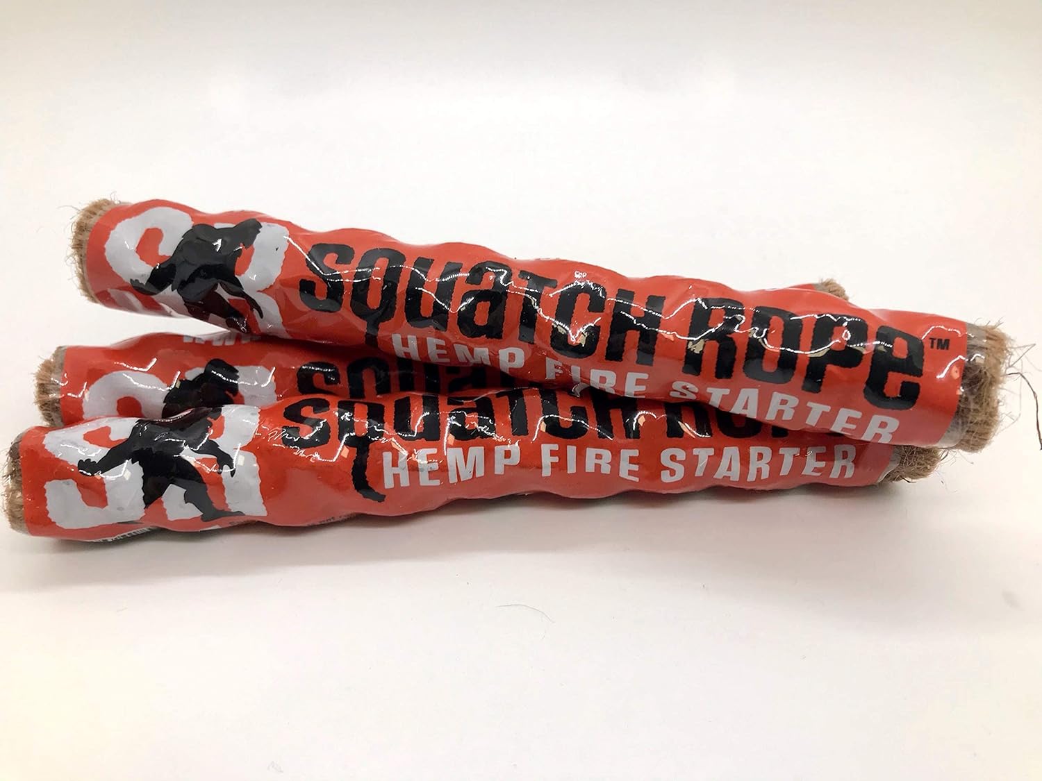 Hemp Fire Starters | Wind Proof, Water Proof, Eco-Friendly Camp Fire Starter Emergency Supplies | Natural Fire Starter Rope Made from Hemp