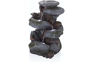 Alpine Corporation Outdoor Garden Water Fountain