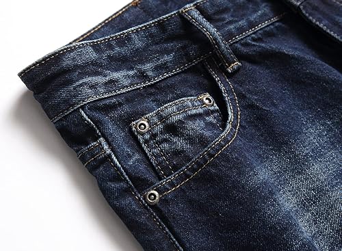 Miniatura 4 de AITITIA Jeans rasgados de ajuste regular para hombre