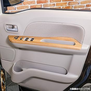 エブリィ バン　DA17V リアウッドパネル　ウォールナット調　3枚セット Amazon | BRIGHTZ エブリイバン DA17V インテリアパネルセット