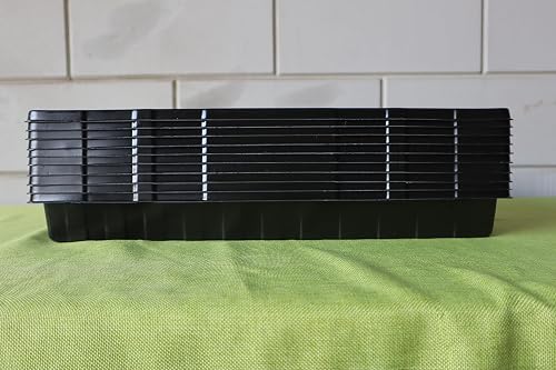 Plateau professionnel Deep Microgreen 1020 - Pas de trous - Lot de 10 - 2