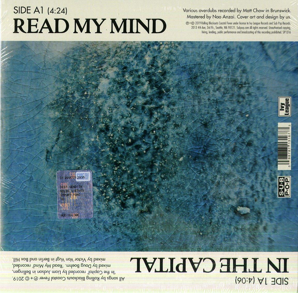 In The Capital,Read My Mind