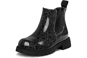 Girls Glitter Ankle Boots: A Sparkly Statement for Every Step