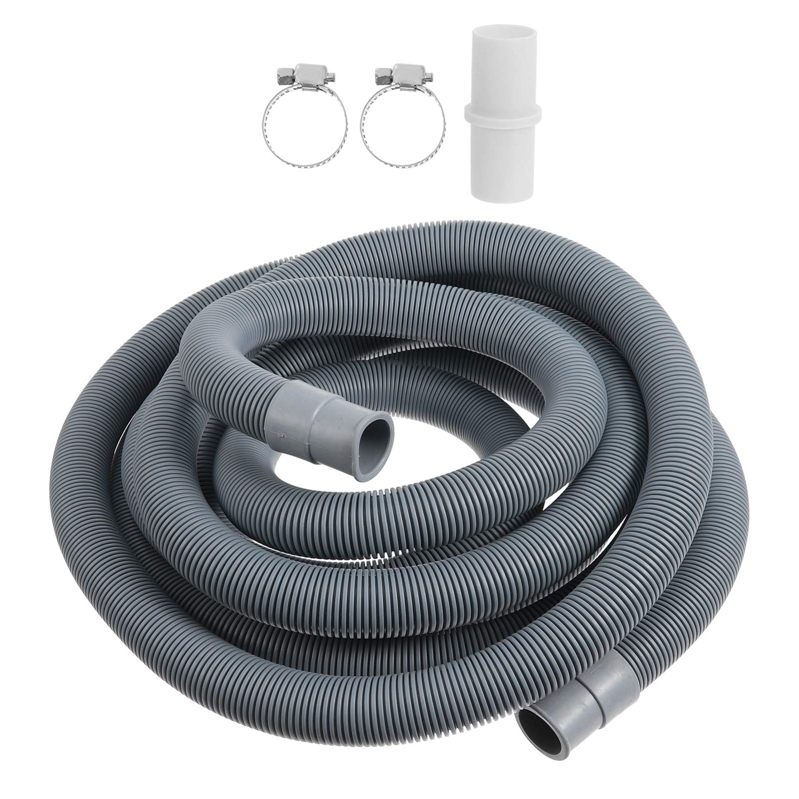 Buy OSALADI 4 Meter Plastic Drain Hose Pipe with Connector and Clamp