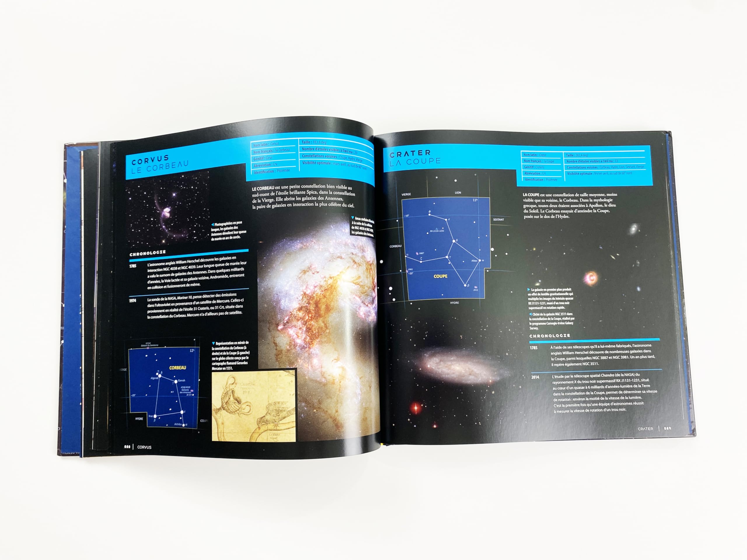 Constellations - L'Histoire de l'Espace à travers les 88 motifs étoilés connus du ciel nocturne