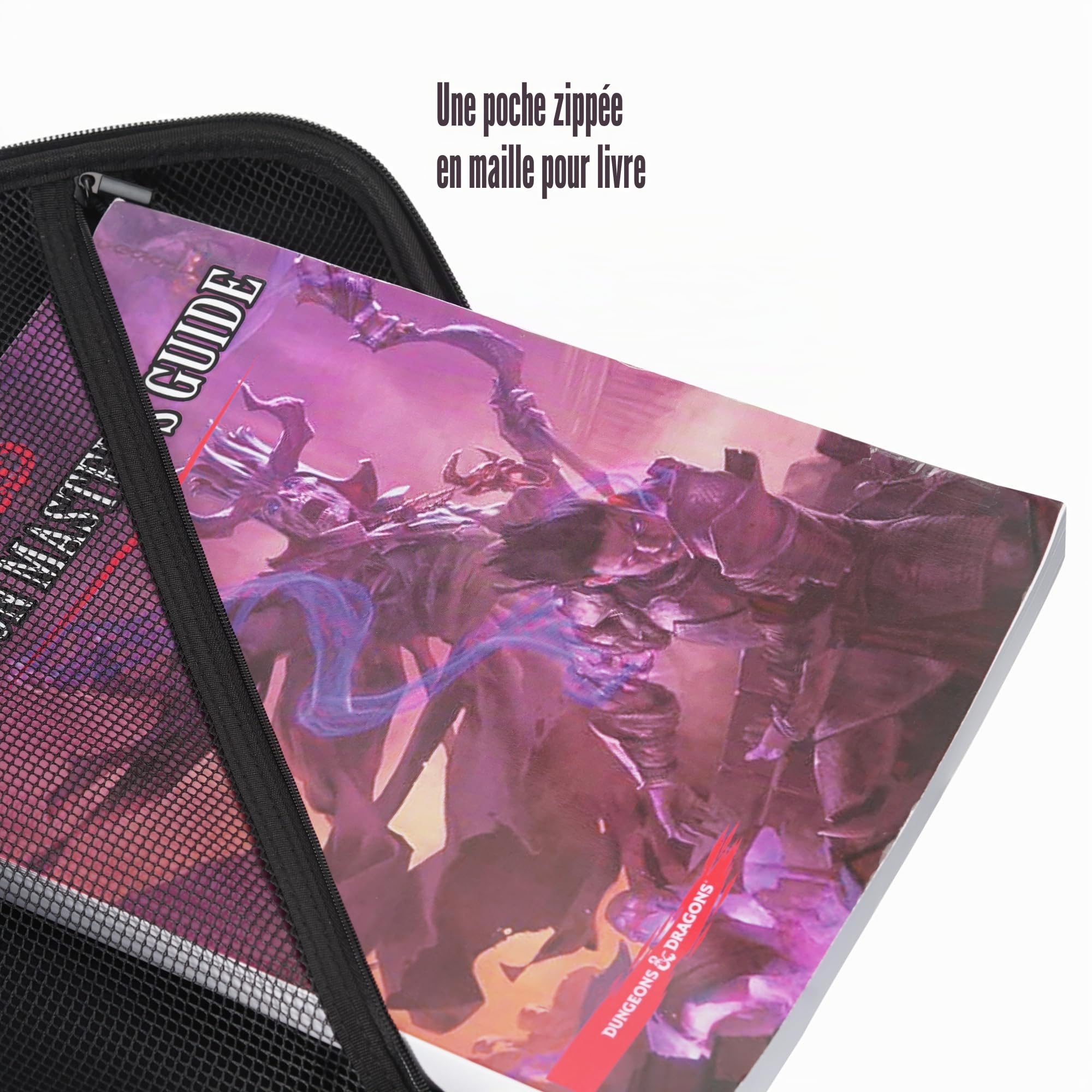Étui de rangement miniature – 64 emplacements avec 2 plateaux en mousse absorbant les chocs pour Warhammer 40k, DND et plus encore 32 mm, étui avec bandoulière réglable et poche zippée. (64