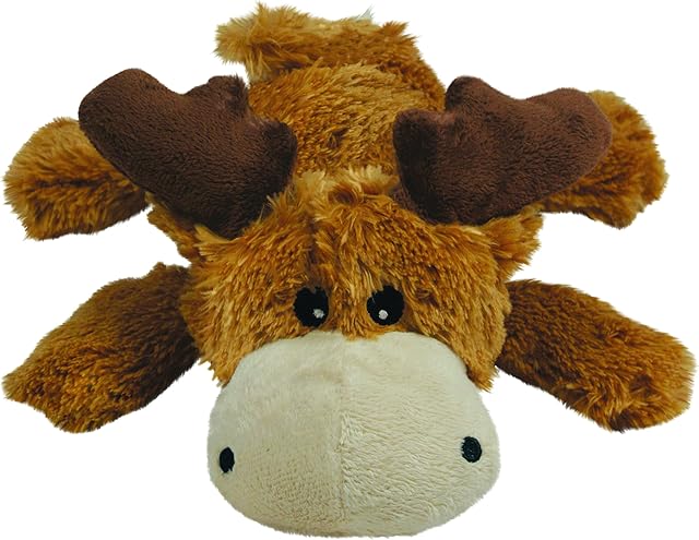 KONG - Cozie Marvin Moose - Indoor Cuddle Squeaky Plush Dog Toy - X-Large