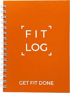 Cossac Undated Fitness Journal & Workout Planner - Designed by Experts Gym Notebook, Workout Tracker,Exercise Log Book for Men Women