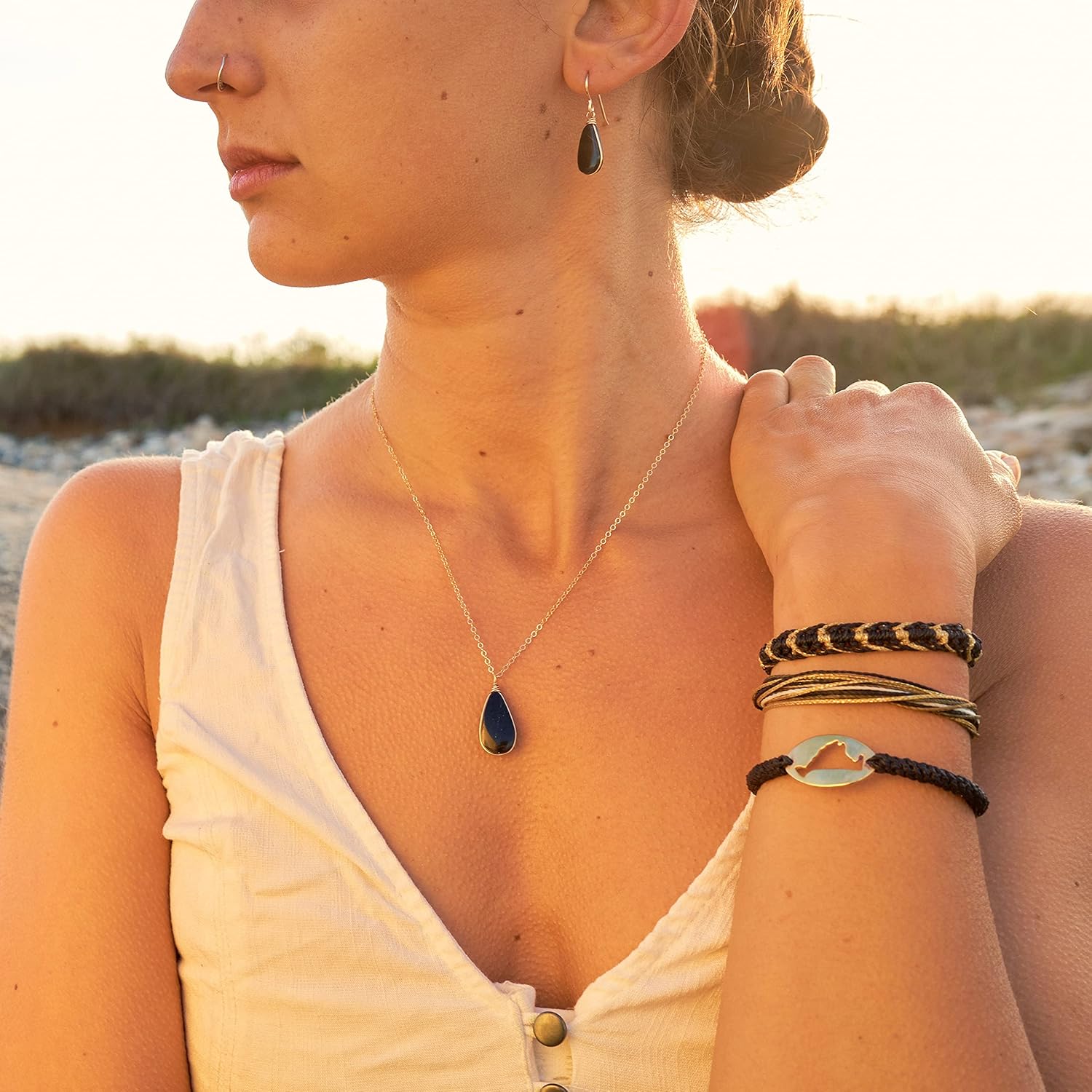 Woven, Flag & Pride Bracelets in Link Category with Multiple Colors