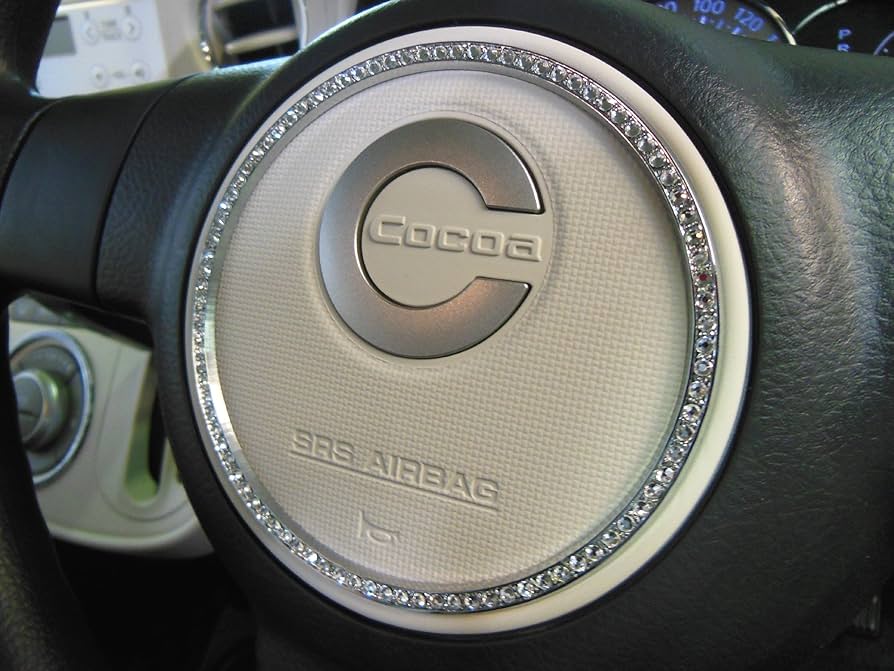 ココア　リング Amazon | mut ダイハツ ステアリングセンターリング (クリスタル