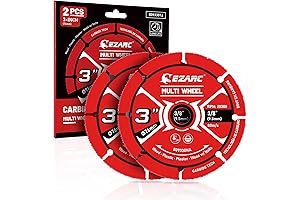 EZARC 3 Inch Cut Off Disc for Angle Grinders