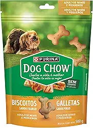 DOG CHOW Biscoitos Frango Minis & Pequenos 500g