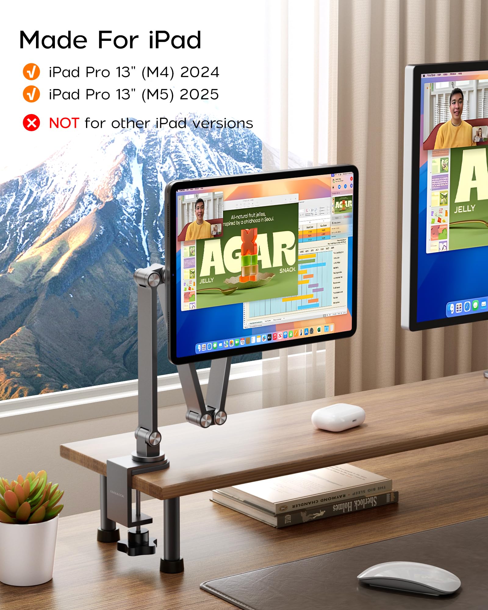 Amazon.co.jp: LULULOOK Magnetic Stand for iPad Pro 13