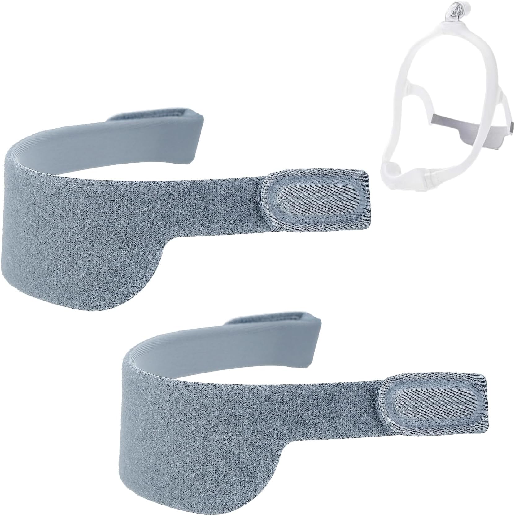 Sliya 2 Packs Replacement Headgear Straps Compatible with Dreamwear, Comfortable Soft Elasticity Headband Adjustable Fit Design Supplies for a Snugly Fit (Without Arms)
