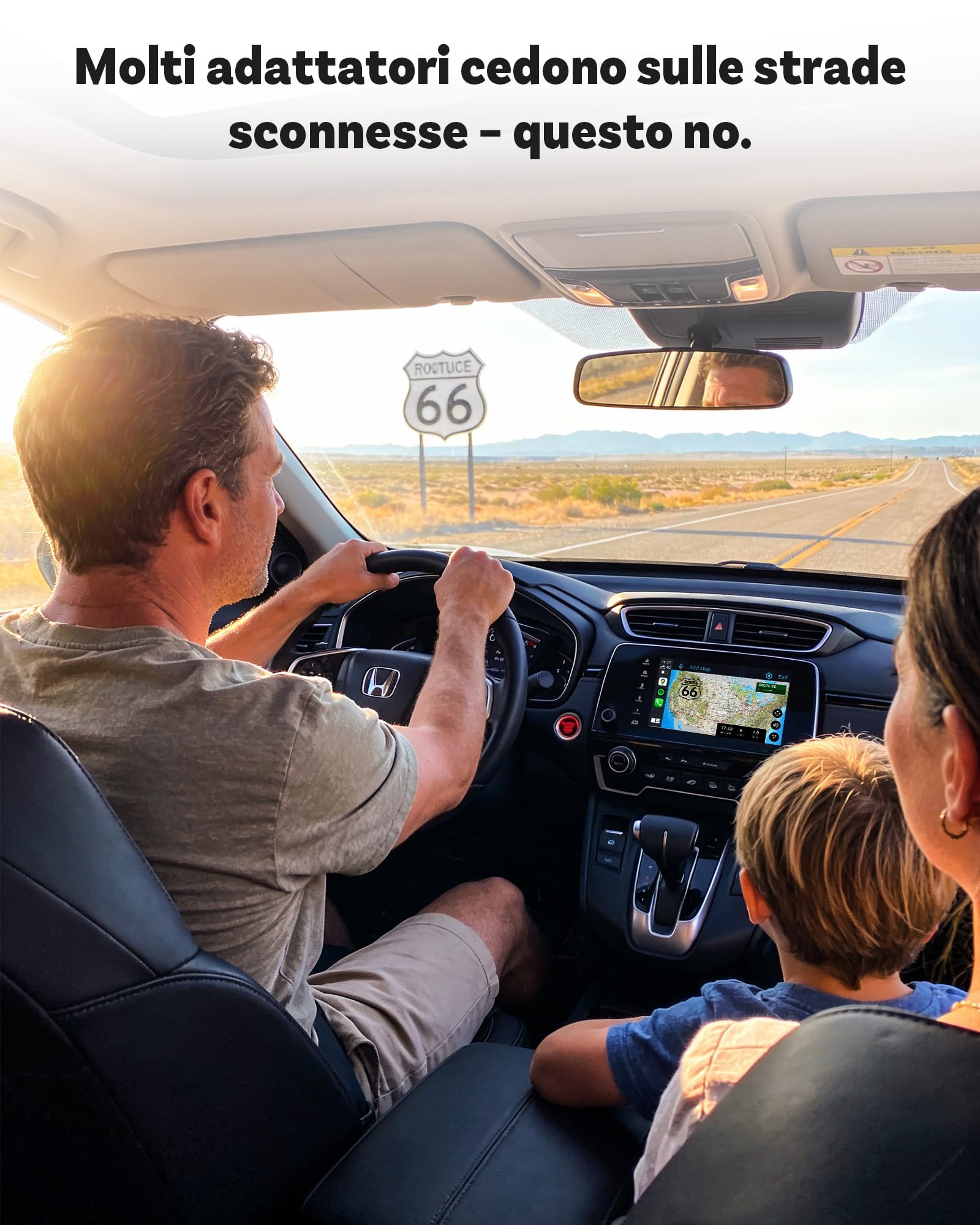 Ottocast Mini Pico, Novità 2026, Adattatore Wireless 2-in-1 CarPlay & Android Auto, Cambio dispositivo con un tocco, Plug & Play, WiFi 6 & Bluetooth 5.4, Connessione automatica per iPhone & Android
