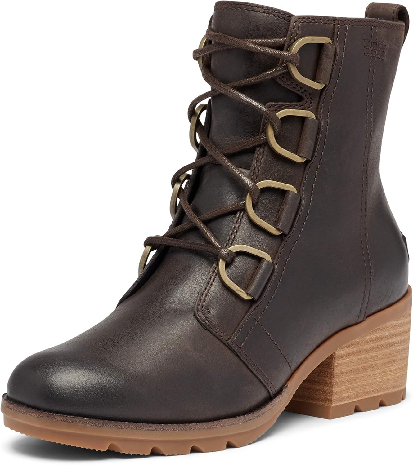 Amazon | Sorel レディース ケイト レース ブーティー 防水レザー  