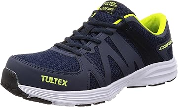 Tartex AZ51649 Safety Shoes, Work Shoes, Ultra Lightweight, Resin Toe Core, Mesh, Breathable, Cushioning, 3E