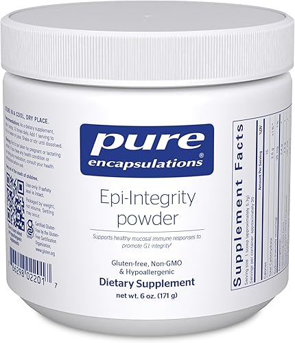 Pure Encapsulations Epi-Integrity Powder | Apoya respuestas inmunes saludables de la mucosa para promover la integridad gastrointestinal | 6 onzas
