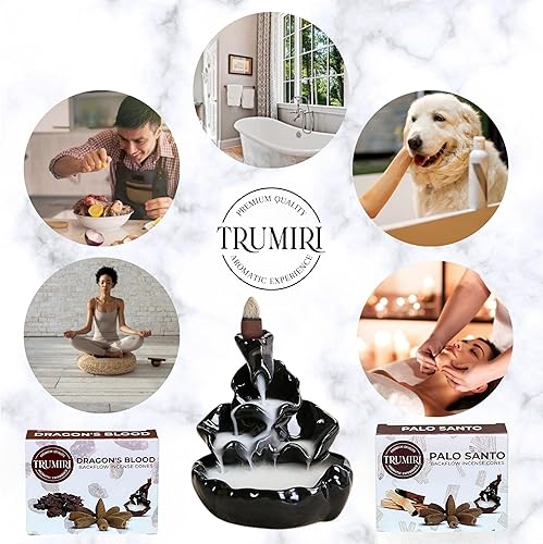 Vista 292 de Paquete combinado de conos de incienso de reflujo – 10 opio + 10 conos de incienso perfumados de cannabis