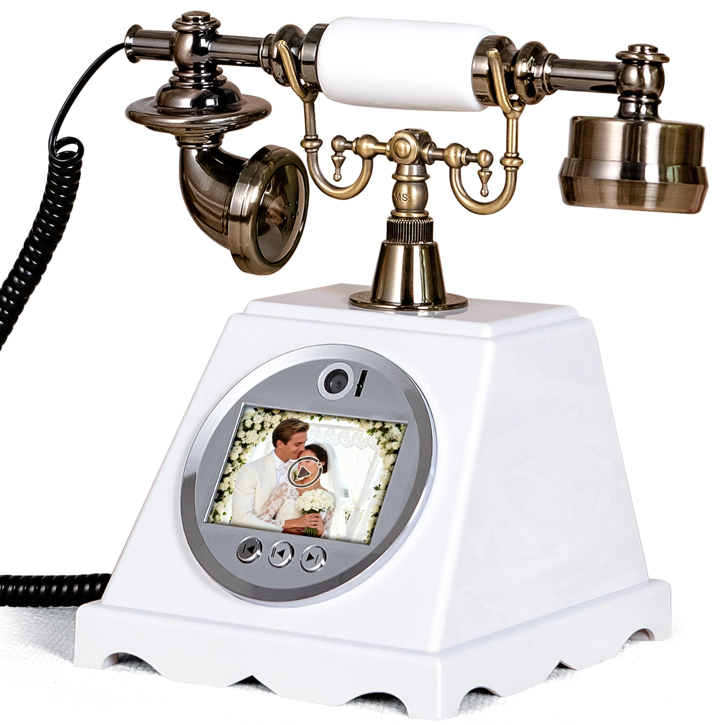 Libro degli ospiti video audio per matrimonio, video 1080p HD, libro degli ospiti, conserva le tue occasioni speciali, ideale per matrimoni, addio al nubilato, compleanni, lauree, baby shower
