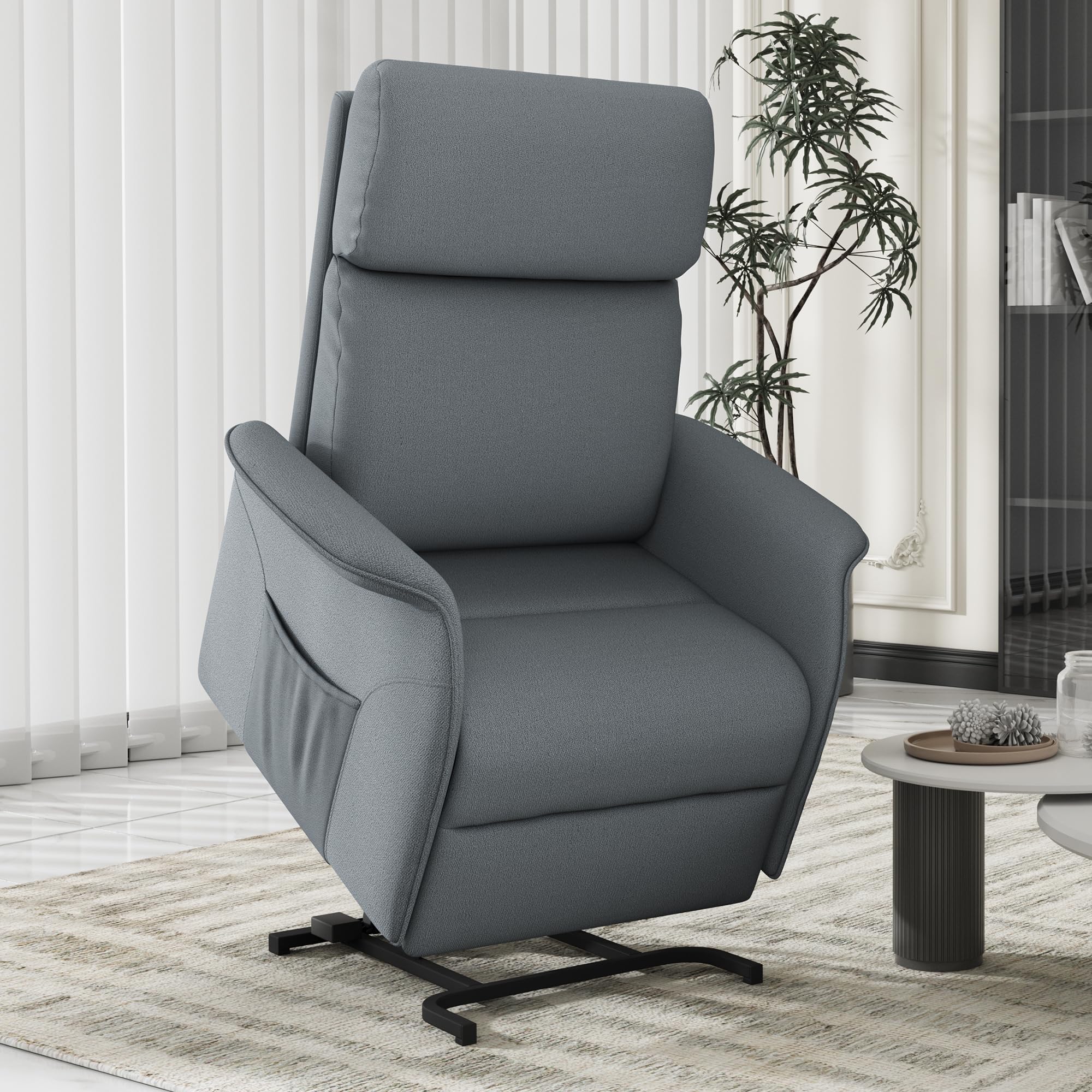 Large Power Lift Recliner Chair with Massage and Heat