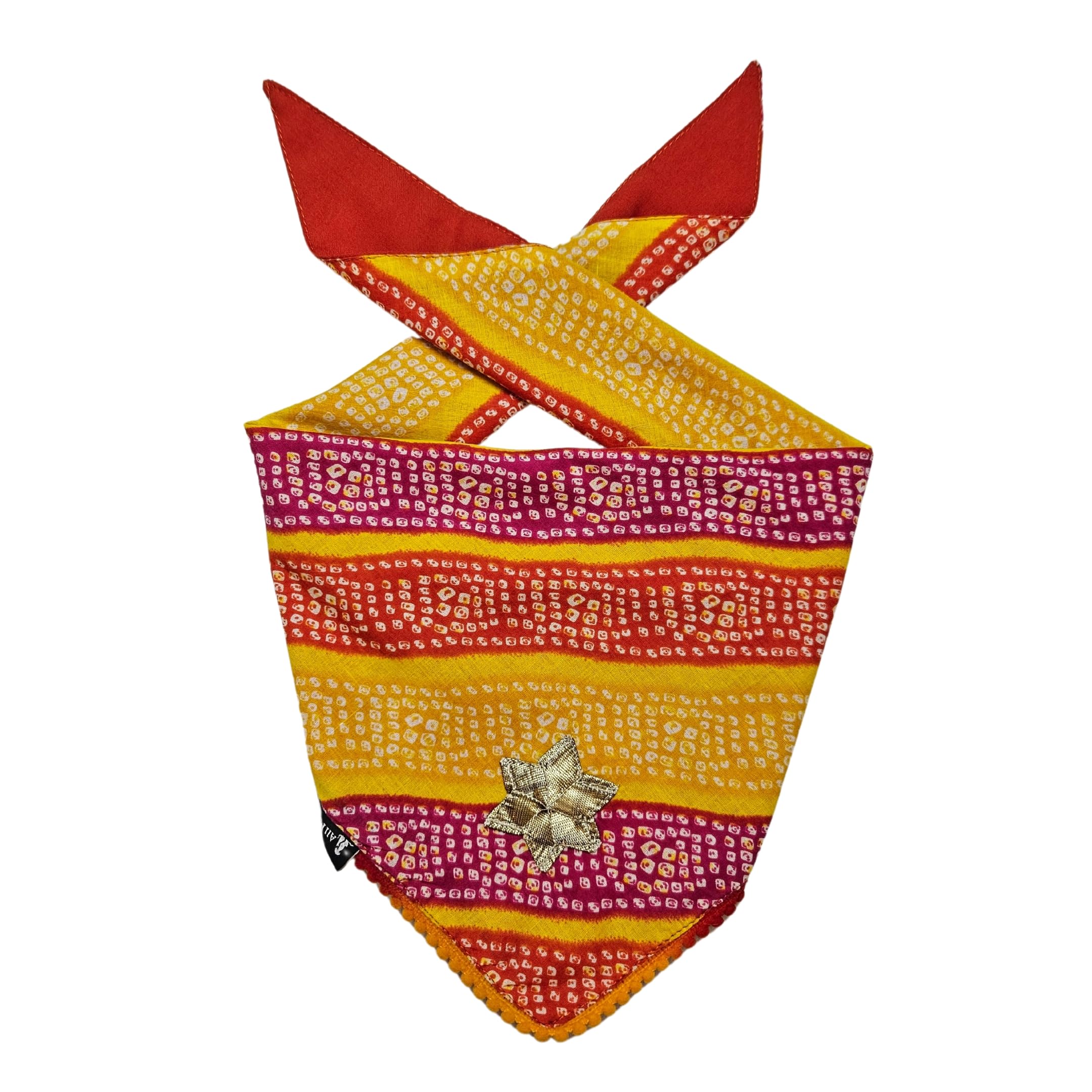 See full amazon price history chart for All For Fur Dog Bandana | Knot & Tie | Adjustable Cotton Bandana/Scarf | Luxury Dog Accessories | Scarf for Large (L) to X-Large (XL) Dogs | Yellow & Red Bandhani All For Fur Dog Bandana | Knot & Tie | Adjustable Cotton Bandana/Scarf | Luxury Dog Accessories | Scarf for Large (L) to X-Large (XL) Dogs | Yellow & Red Bandhani (B0CHQPYJ3N) Amazon Price History, Amazon Price Tracker